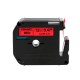 Cinta CSM-431 de 12mm. Negro sobre Rojo